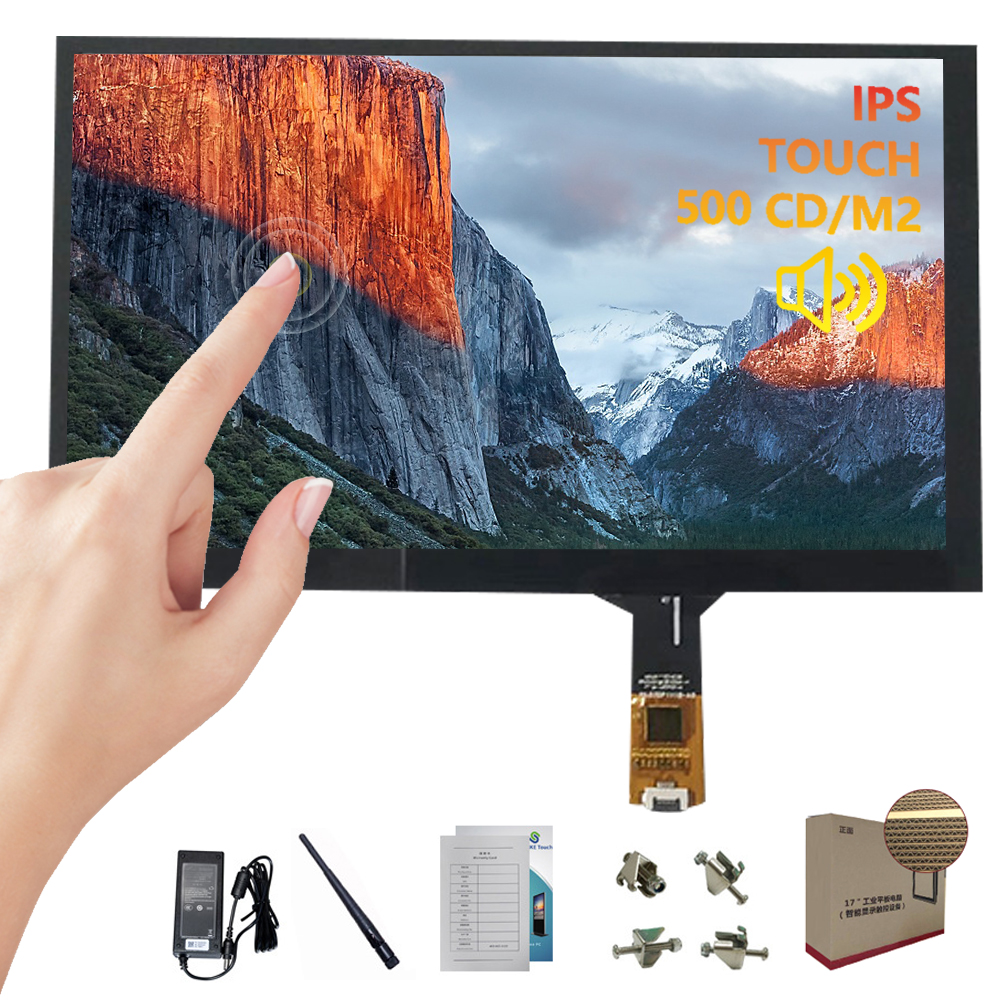 Professional 7 inch touch screen industrial control All In One industrial Monitors Touch Screen for 1024*600 display